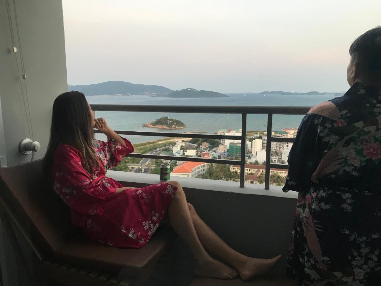 Praywish Seaview Apartments Nha Trang Exteriör bild